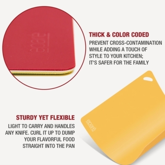 epare' set of 4 multicolor cutting boards NIP - Picture 5 of 8